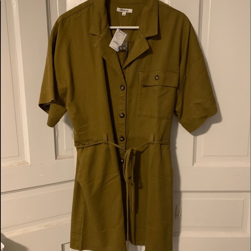 NWT Madewell safari romper